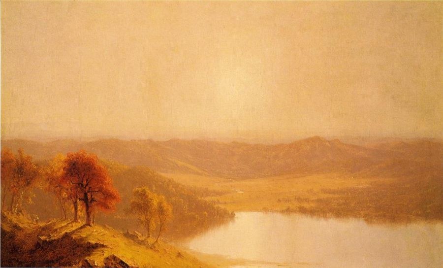 Sanford Robinson Gifford A View from the Berkshire Hills, near Pittsfield, Massachusetts